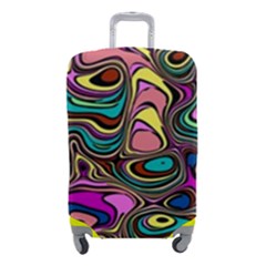 Bending Rotate Distort Waves Luggage Cover (small) by Ravend