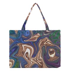 Pattern Psychedelic Hippie Abstract Medium Tote Bag