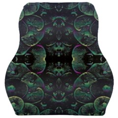 Background Pattern Mushrooms Car Seat Velour Cushion  by Ravend