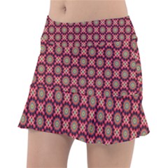 Kaleidoscope Seamless Pattern Classic Tennis Skirt