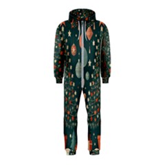 Tree Christmas Hooded Jumpsuit (Kids)