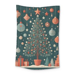 Tree Christmas Small Tapestry