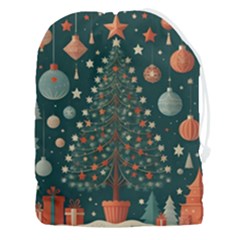 Tree Christmas Drawstring Pouch (3xl) by Vaneshop