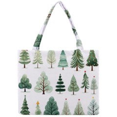 Christmas Trees Mini Tote Bag