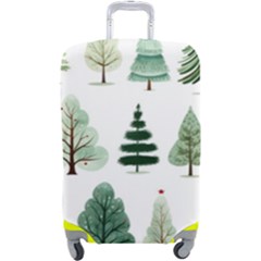 Christmas Trees Luggage Cover (Large)