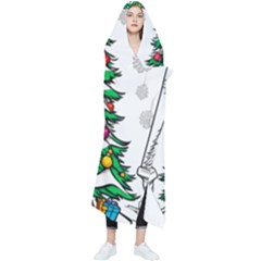 Christmas Tree Wearable Blanket