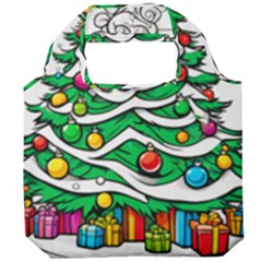 Christmas Tree Foldable Grocery Recycle Bag