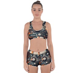 Illustrations Technology Robot Internet Processor Racerback Boyleg Bikini Set by Vaneshop