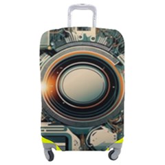 Illustrations Technology Robot Internet Processor Luggage Cover (medium) by Vaneshop