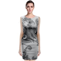 Apple Males Almond Bread Abstract Mathematics Sleeveless Velvet Midi Dress by Vaneshop