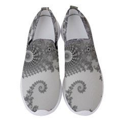 Apple Males Almond Bread Abstract Mathematics Women s Slip On Sneakers by Vaneshop