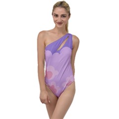 Sky Nature Sunset Clouds Space Fantasy Sunrise To One Side Swimsuit by Vaneshop