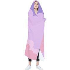 Sky Nature Sunset Clouds Space Fantasy Sunrise Wearable Blanket