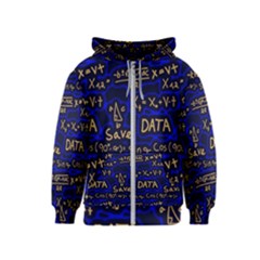 Art Pattern Design Background Graphic Kids  Zipper Hoodie by Vaneshop