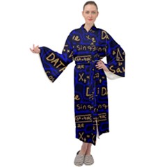 Art Pattern Design Background Graphic Maxi Velvet Kimono by Vaneshop