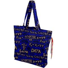 Art Pattern Design Background Graphic Drawstring Tote Bag by Vaneshop