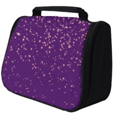 Purple Glittery Backdrop Scrapbooking Sparkle Full Print Travel Pouch (big) by Vaneshop