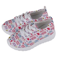 Love Mom Happy Mothers Day I Love Mom Graphic Kids  Lightweight Sports Shoes by Vaneshop