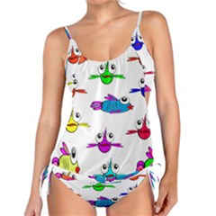 Fish Swim Cartoon Funnycute Tankini Set