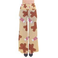 Gingerbread Christmas Time So Vintage Palazzo Pants