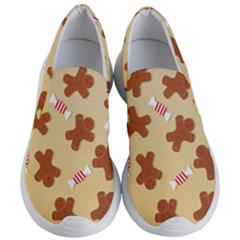 Gingerbread Christmas Time Women s Lightweight Slip Ons