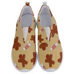 Gingerbread Christmas Time No Lace Lightweight Shoes