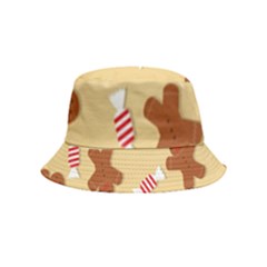 Gingerbread Christmas Time Bucket Hat (Kids)