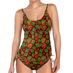 Christmas Pattern Tankini Set by Pakjumat