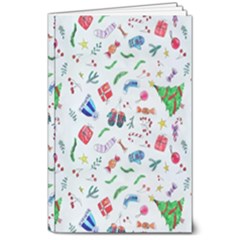 New Year Christmas Winter 8  X 10  Softcover Notebook by Pakjumat