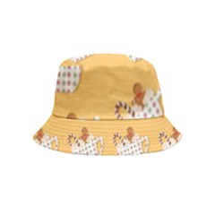 Background Stars Pattern Wallpaper Inside Out Bucket Hat (kids) by Pakjumat