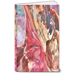 Marbling Blend  8  X 10  Softcover Notebook