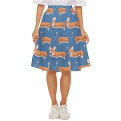 Corgi Patterns Classic Short Skirt