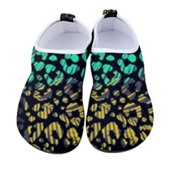 Abstract Geometric Seamless Pattern With Animal Print Kids  Sock-style Water Shoes