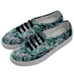 Blue Ocean Waves Men s Classic Low Top Sneakers by Jack14