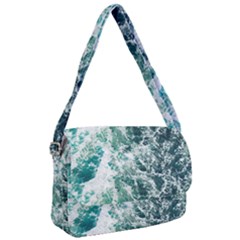 Blue Ocean Waves Courier Bag by Jack14