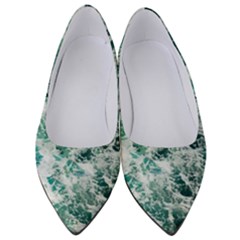 Blue Ocean Waves Women s Low Heels by Jack14