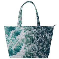 Blue Ocean Waves Back Pocket Shoulder Bag  by Jack14