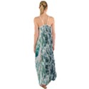 Blue Ocean Waves Cami Maxi Ruffle Chiffon Dress View2