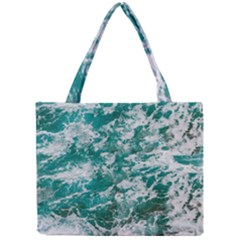 Blue Ocean Waves 2 Mini Tote Bag by Jack14