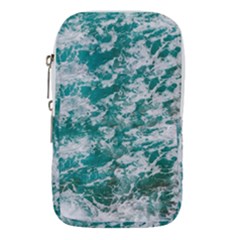 Blue Ocean Waves 2 Waist Pouch (small) by Jack14