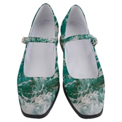 Blue Ocean Waves 2 Women s Mary Jane Shoes by Jack14