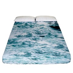 Ocean Wave Fitted Sheet (king Size) by Jack14