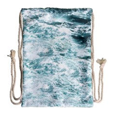 Ocean Wave Drawstring Bag (large) by Jack14