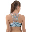 Ocean Wave Back Web Sports Bra View2