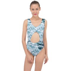 Ocean Wave Center Cut Out Swimsuit by Jack14