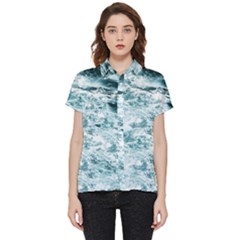Ocean Wave Short Sleeve Pocket Shirt by Jack14