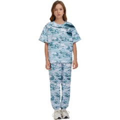 Ocean Wave Kids  T-shirt And Pants Sports Set by Jack14