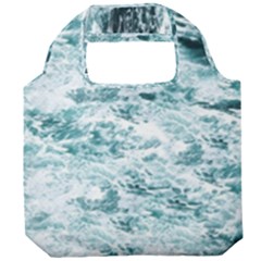 Ocean Wave Foldable Grocery Recycle Bag