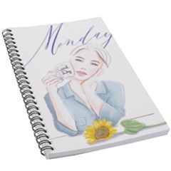 Monday 1 5 5  X 8 5  Notebook by SychEva