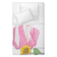 Girl Pink Duvet Cover (single Size) by SychEva